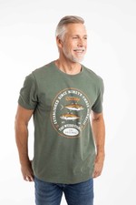 Weird Fish Fish Stamp Front Print Graphic T-Shirt