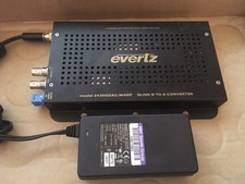 Evertz 2430GDAC GLink D to A Converter, Fiber Coaxial DVI-I Digital Analog