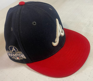 Casquette New Era 9Forty – Atlanta Braves World Series Champs 2021 – Gris – Homme