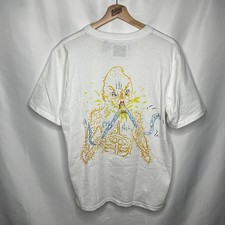 T-shirt Wacko Maria x 2017 brutto collo viso colpevole feste paradiso anniversario M