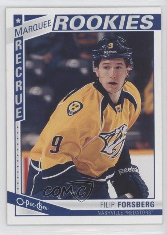 2013-14 O-Pee-Chee Marquee Rookies Filip Forsberg #525 Rookie RC w8u