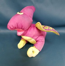 VTG Fisher-Price Puffalump Dino-Roars Pterodactyl Sound Plush Toy Works 1992