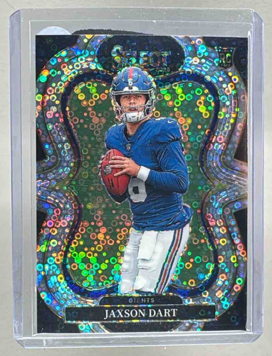 Jaxson Dart 2025 Panini Select #393 Disco Prizm Suite Level Rookie RC A1