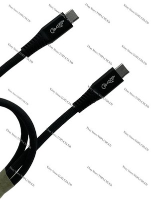 5pcs Thunderbolt 4 / Fast Charging & Data Cable 80Gbps PD 240W 8K USB 4.0 Type-C