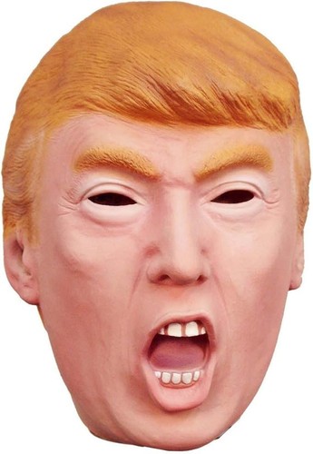 Creepy Donald J Trump Mask Halloween Horror Scary Realistic President Bigly Ugly - Picture 23 of 24