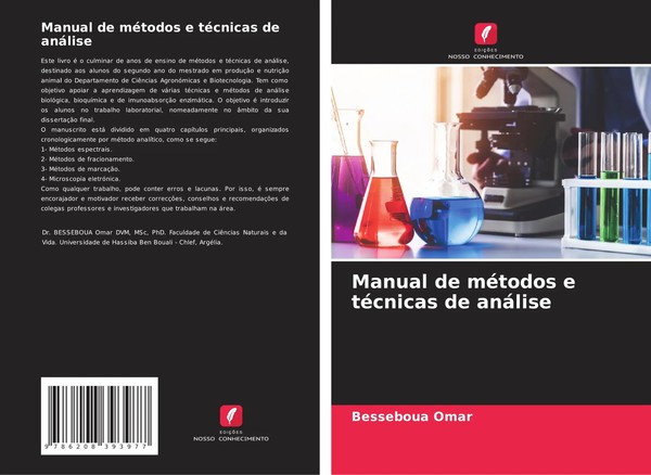 Manual De MéTodos E TéCnicas De AnáLise Besseboua Omar Taschenbuch Portugiesisch-image