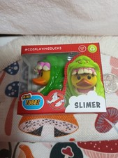 Mini Tubbz - Slimer Rubber Duck - Ghostbusters Rubber Ducky Bath Toy Collectible