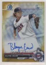 2017 Bowman Draft Chrome Pick Gold Refractor 11/50 Blayne Enlow #CDA-BE Auto 1kk