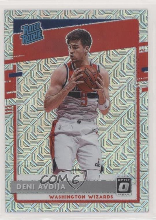 2020-21 Panini Donruss Optic Rated Choice Prizm Deni Avdija #159 Rookie RC
