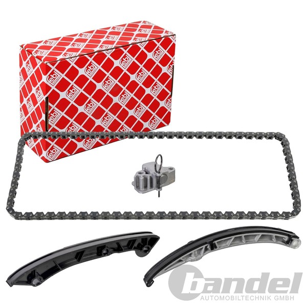 Febi Steuerkettensatz Passend FüR Jaguar F-PACE F-TYPE XF XJ XK Land Rover-image
