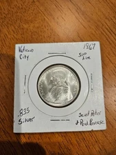 Vatican City - 500 Lire 1967 - Paul VI, Silver