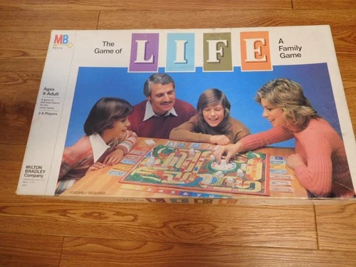 Vtg 1981 The Game of Life Board Game Milton Bradley 100% Complete #4000