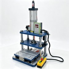 2204.6Lb Pneumatic Punch Press Machine 4 Columns 3 Boards 7.68" Max. Work Height