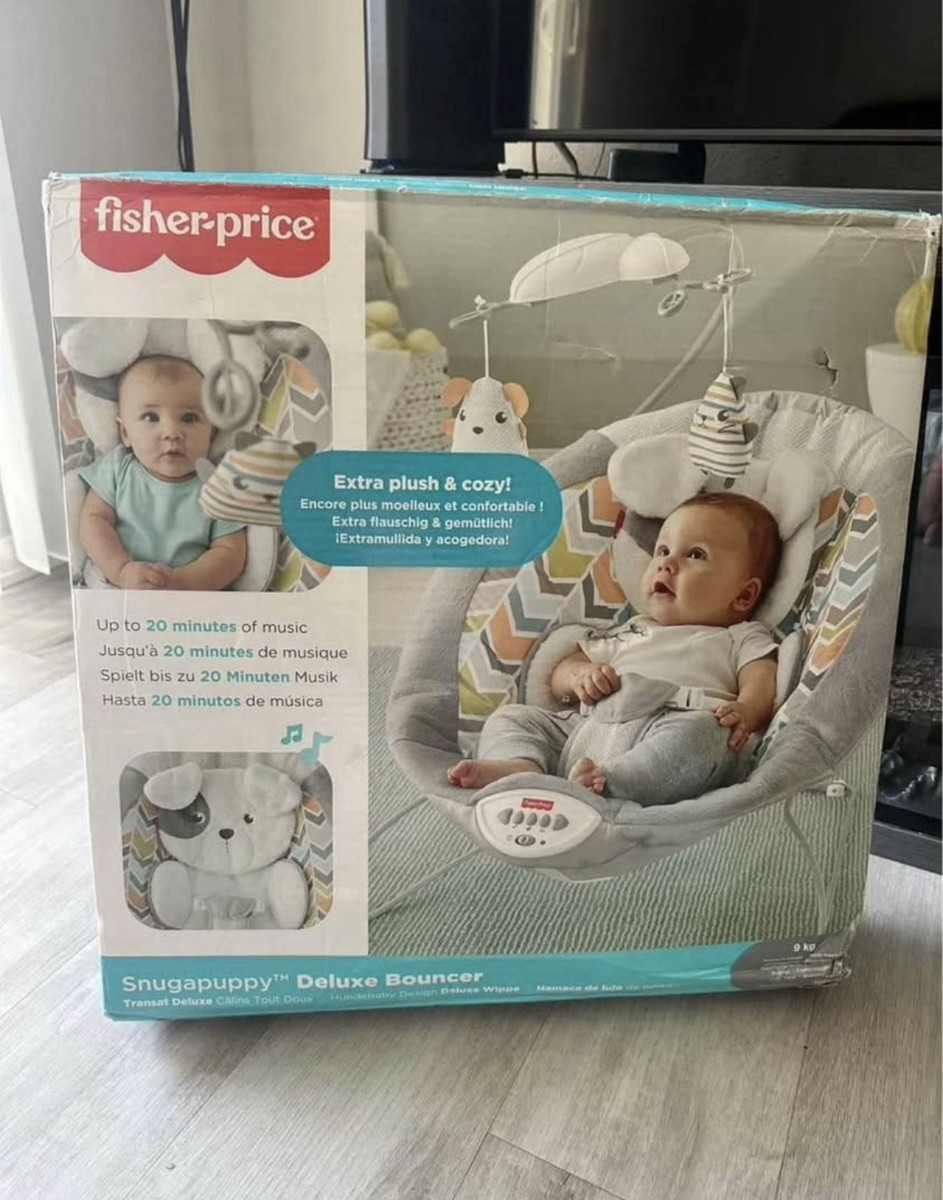 Fisher Price Sweet Snugamonkey Deluxe Bouncer Fisher-Price