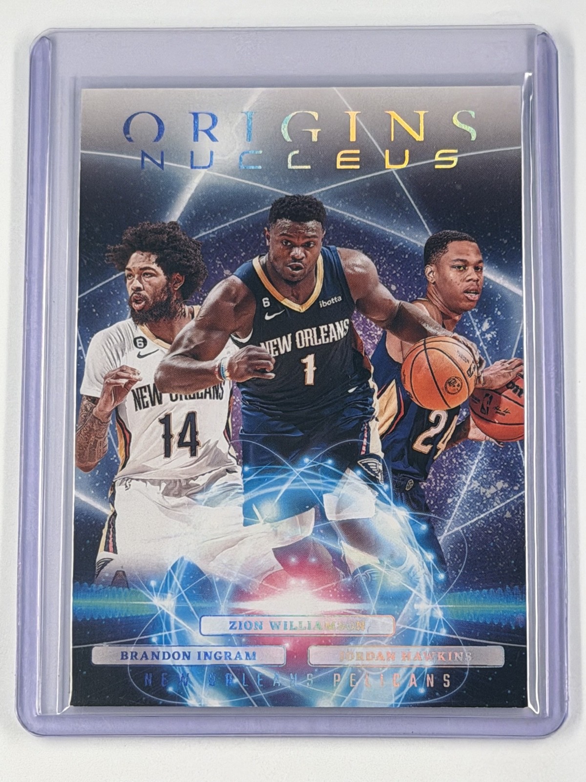 2023-24 Panini Origins - Nucleus Zion Williamson, Brandon Ingram, Jordan Hawkins