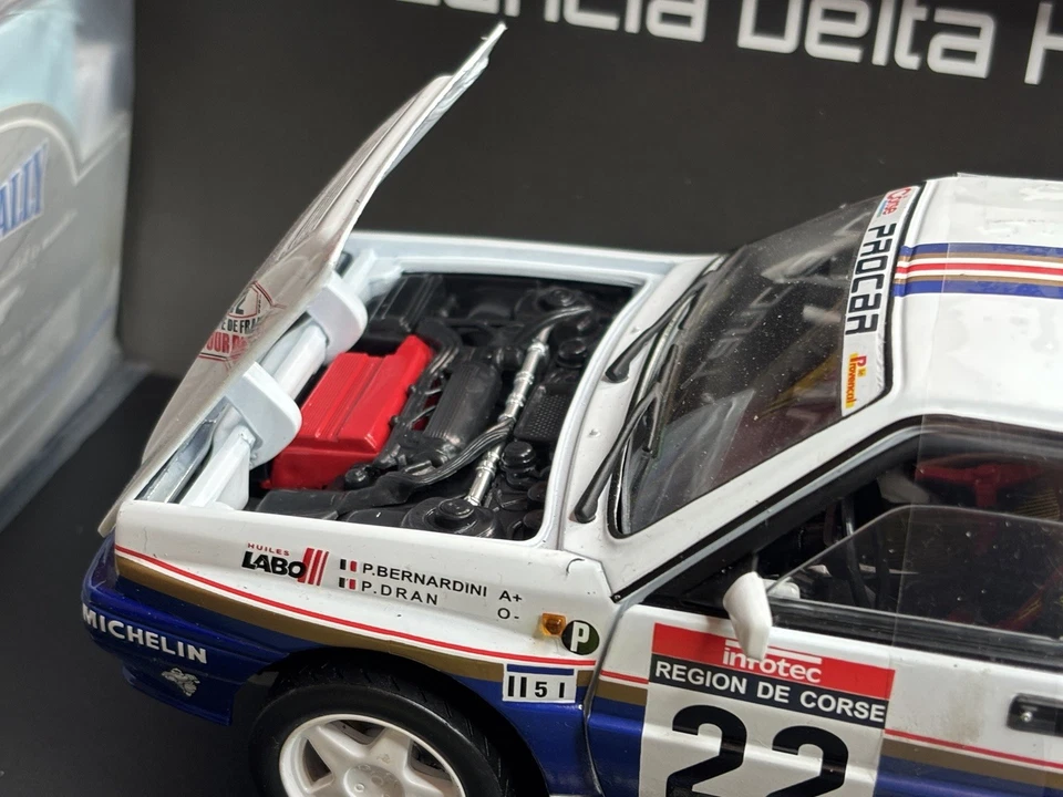 1:18 *BOXED* SUN STAR 1990 LANCIA DELTA HF INTEGRALE Tour De Corse RALLY WRC #22 - Image 4 of 4