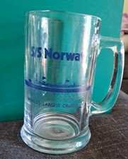 Vintage S/S NORWAY World's Largest Cruise Line Ship Coffee Mug Norway