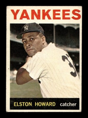 1964 Topps #100 Elston Howard Yankees GD-VG *2a