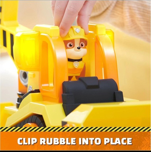 Rubble & Crew, Bark Yard Deluxe Bulldozer (New) Construction Truck - Picture 5 of 7