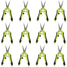 KEILEOHO 12 Pack 6.5 Inch Bud Trimming Scissors, Professional Stainless Steel...