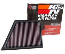 Engine Air Filter: Increase Power Acceleration, Washable, Premium,
