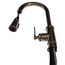 Pfister GT529-TDD Port Haven 1-Handle Pull-Down Kitchen Faucet - Polished Nickel