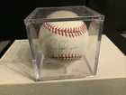 Evan Longoria Tampa Bay Rays Giants Diamondbacks AUTOGRAPHED BASEBALL CUBE #0075