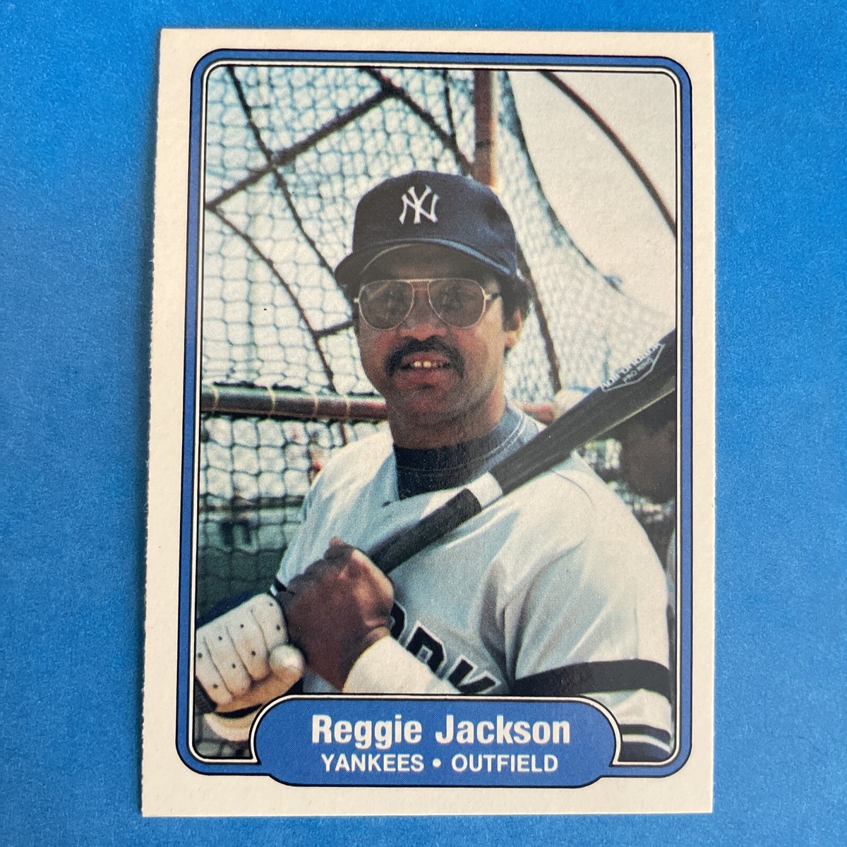 1982 Fleer Vintage Baseball Card #39 Reggie Jackson New York