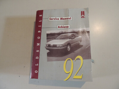  Oldsmobile Achieva 1992 Work shop repair manual Werkstatthandbuch