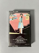 PATSY CLINE LIVE AT THE OPRY Cassette Tape OG 1988 MCA Country Rock Rare