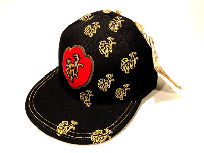 NWT Red Monkey Baseball Cap Hat Los Angeles Fitted YOUTH XL Torrey Pendergrass