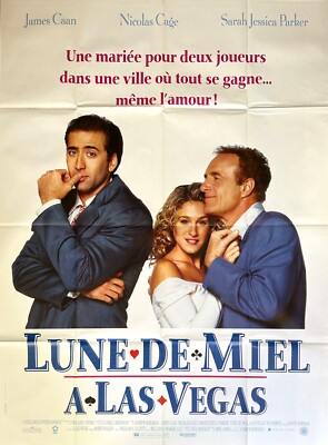 Affiche Cinéma LUNE DE MIEL À LAS VEGAS 120x160cm Poster James Caan ...