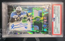 2023 Topps Javon Kearse Resurgence Amped Up Lime Green Patch Auto PSA10 GEM 1/20