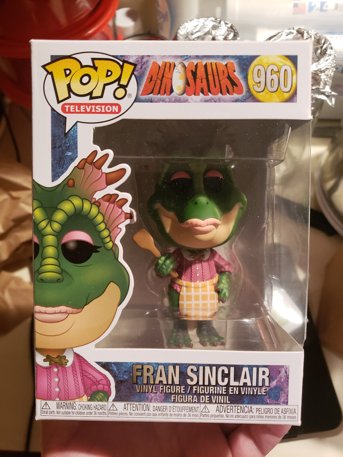 Sale Funko Pop! Television Dinosaurs - Fran Sinclair #960 With Pop Protector