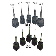 DC Dental Roland Bur CAD CAM Zirconia Block Milling Burs Disc Diamond Cutter DLC