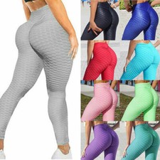 Women Push Up Tik Tok Yoga Pants Anti-cellulite High Waist Leggings Push Up Gym