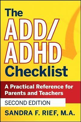 The ADD  ADHD Checklist by SF Rief PAPERBACK 9780470189702 - Image 2