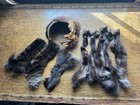 Vintage Mink Pieces Lot Headband Mink Feet Collars — photo 1