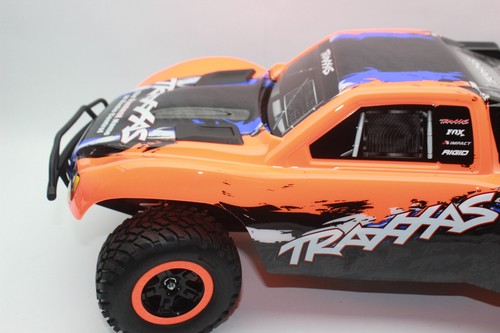 Traxxas TRX 68286-4 Orange Slash 4x4 Vxl Clipless 1:10 short-Course Nip RC - Picture 17 of 17