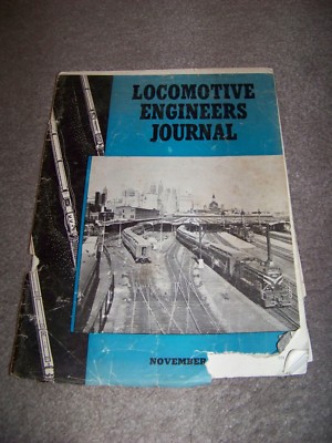 November 1956 Locomotive Engineers Journal 