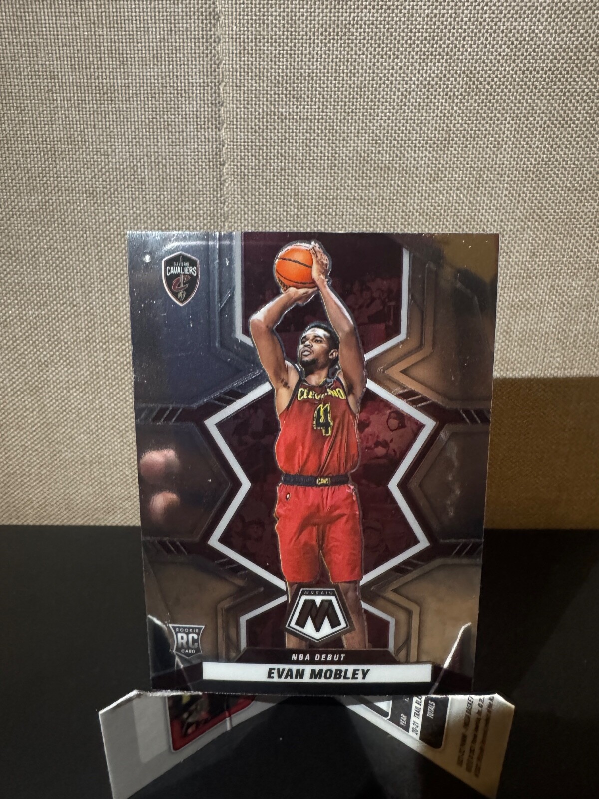 2021-22 Panini Mosaic - NBA Debut #263 Evan Mobley (RC) - DPOY - Cleveland Cavs