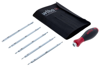 Wiha 28197 6 Piece Drive-Loc VI Security Torx Set