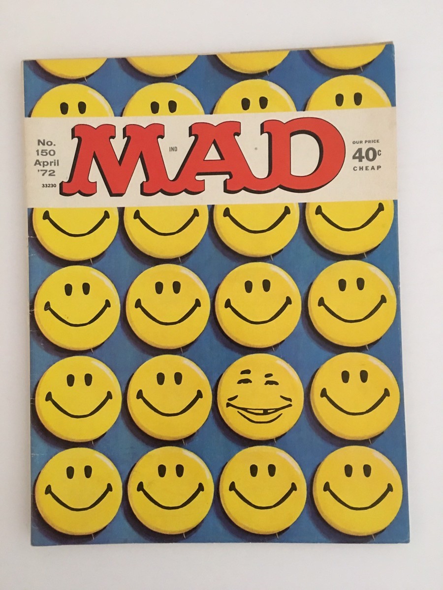 Mad Magazine 1972 - 1977 Lot of 7 (Nos. 150, 153, 167, 170