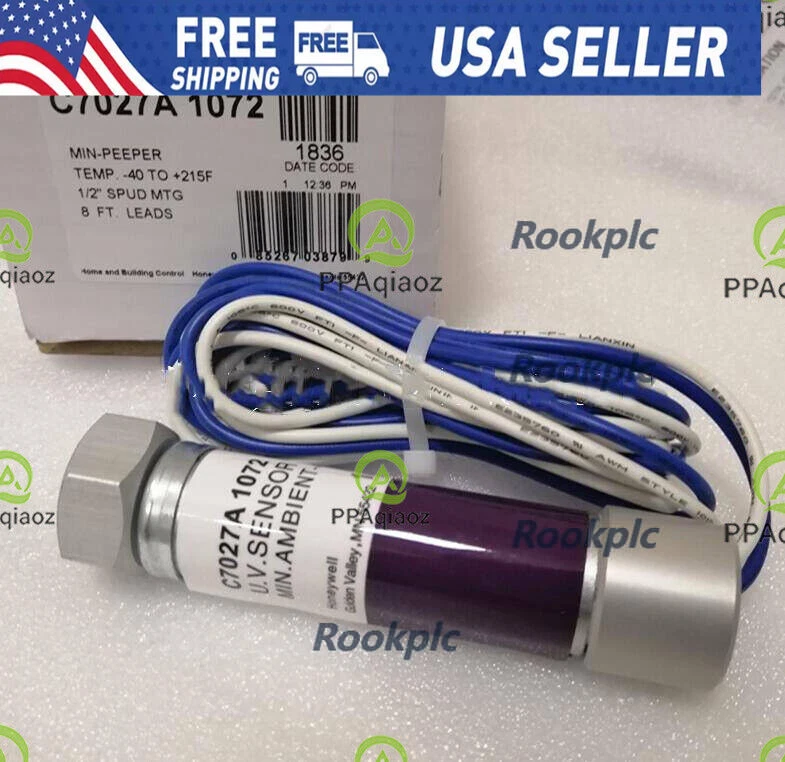 PPAQIAOZ New Honeywell C7027A1072 Flame Detector C7027A 1072 Fast delivery