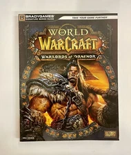 World of Warcraft Warlords of Draenor Signature Series Guide by Blizzard NEW