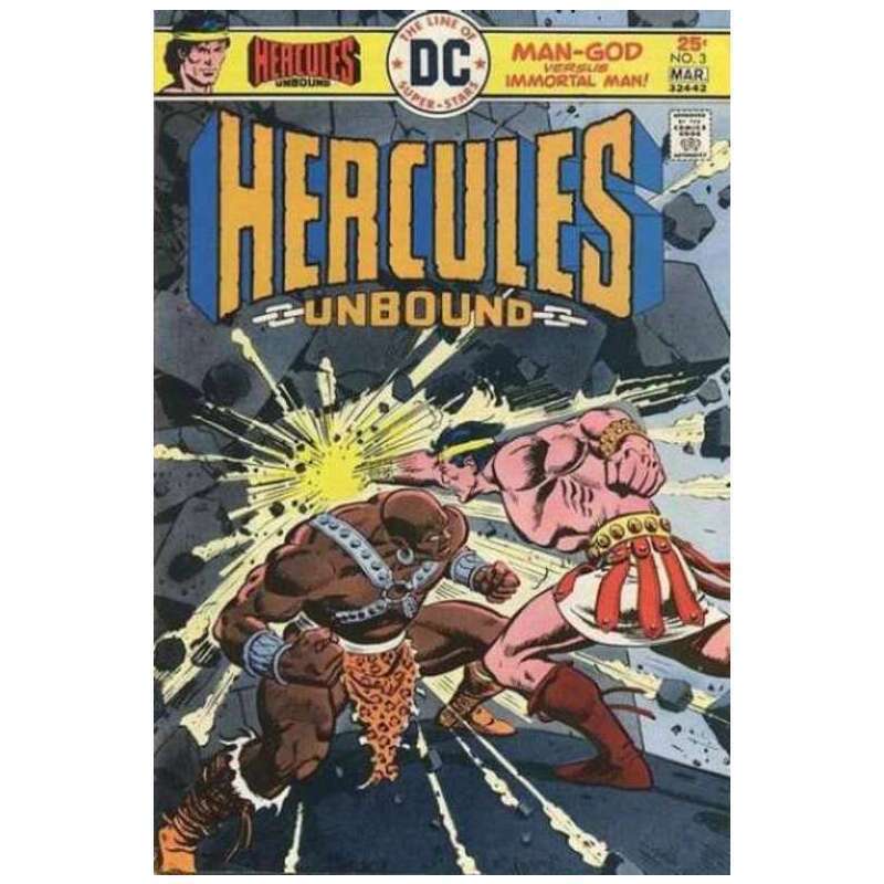 Hercules Unbound #3 in Very Fine + condition. DC comics [c;