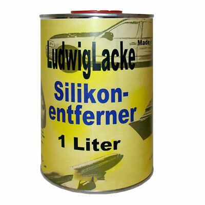 Silikonentferner 1Liter  Reiniger vor Autolack lackieren Reiniger Ludwiglacke