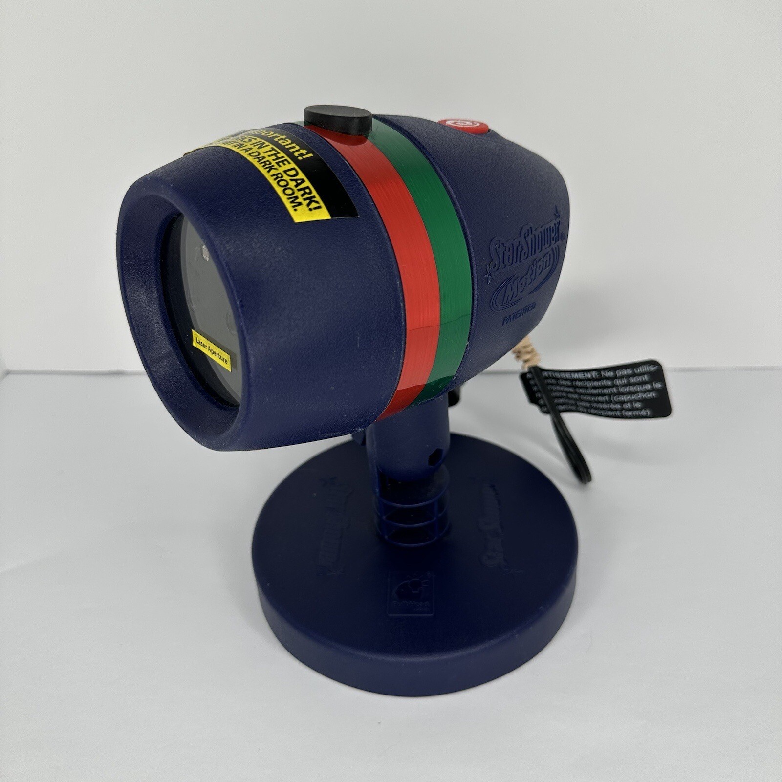 Star Shower Laser Light Motion BulbHead Red Green Christmas Lights