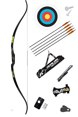 Rolan Snake Bow Jugend Paket. 50'' Bogenlänge, 16 Pfund Zuggewicht. Kostenlose Lieferung