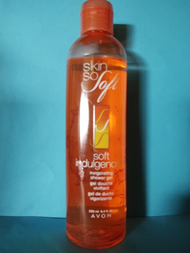 AVON Skin  So Soft Soft SOFT INDULGENCES Invigorating Shower Gel 8.4oz ~ SEALED